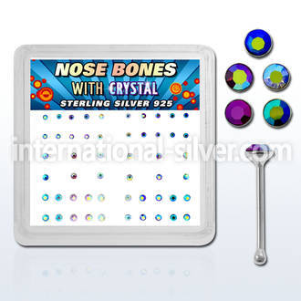 nbmabm nose bone silver 925 nose