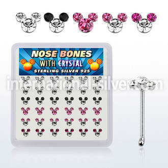 nbmos36a nose bone silver 925 