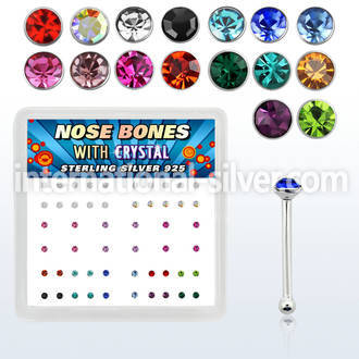nbrdbxm nose bone silver 925 nose