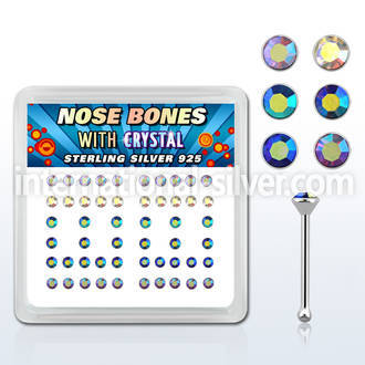 nbrdxabm nose bone silver 925 nose