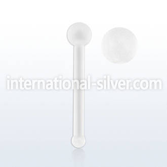 nbrt20 nose bone acrylic body jewelry nose