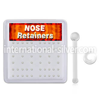 nbrtbx nose bone acrylic body jewelry nose