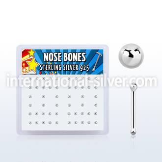 nbsvbx nose bone silver 925 nose