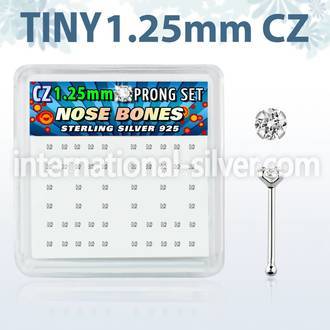 nbzbc12 nose bone silver 925 nose