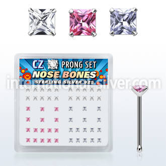 nbzqm nose bone silver 925 nose