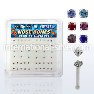 npbms nose bone silver 925 nose
