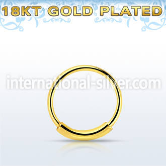 ns01rg nose hoop silver 925 nose