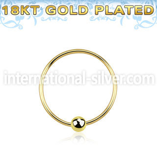 ns06rg nose hoop silver 925 nose