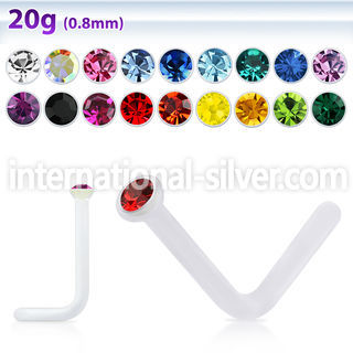 nsac1s acrylic nose screws and nose studs nose piercing