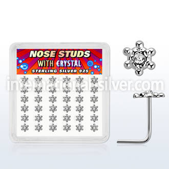 nsdvc36 925 silver nose screws and nose studs nose piercing