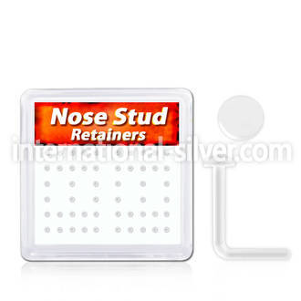 nsrtdbx l shape nose studs bioflex ptfe nose