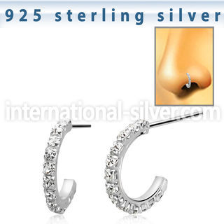 nycum 925 silver bend it yourself nose studs nose piercing