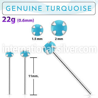 nypge7 bend it to fit nose studs silver 925 nose