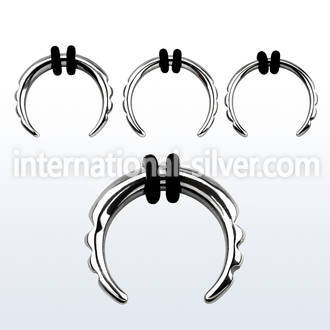 pcp tapers surgical steel 316l ear lobe