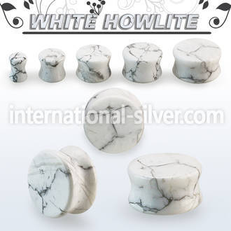 pgsnn wood bone horn & stones plugs ear  lobe  piercing