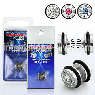 pkmp100 cheaters  illusion plugs and tapers surgical steel 316l belly button