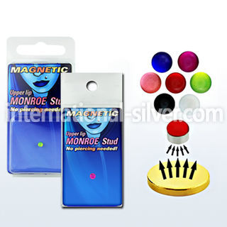 pkmr2 fake illusion body jewelry acrylic body jewelry belly button