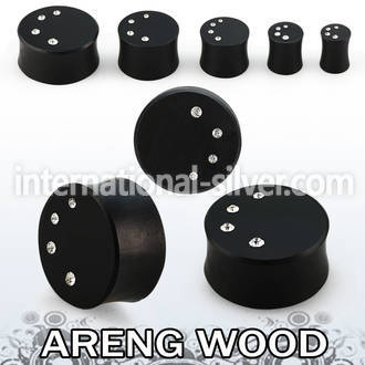 pwkkca plugs gauges organic body jewelry ear lobe