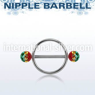 rfrnpe5 straight barbells surgical steel 316l nipple