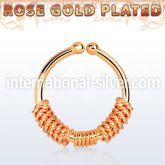 rssep12e fake illusion body jewelry silver 925 septum