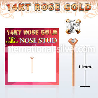 ryzqc1 bend it to fit nose studs gold nose