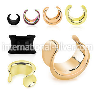 sdpt anodized surgical steel saddle plug