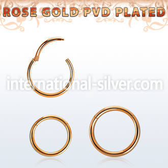 seghtt20 anodized surgical steel seamless and segment rings ear othersear lobe ear othershelix nose septum tragus piercing