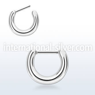 sepoo surgical steel barbells septum piercing