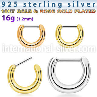 sepoo surgical steel barbells septum piercing