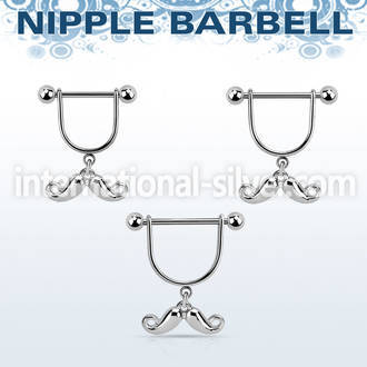 snpod6 straight barbells surgical steel 316l nipple