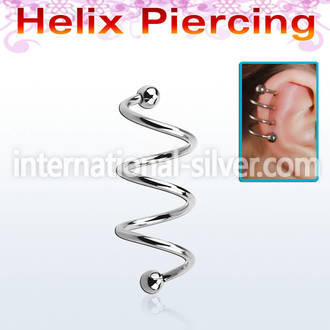 spheb spirals twisters surgical steel 316l helix