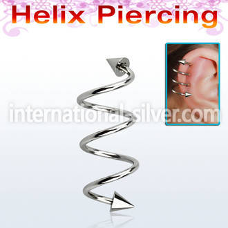 sphecn spirals twisters surgical steel 316l helix