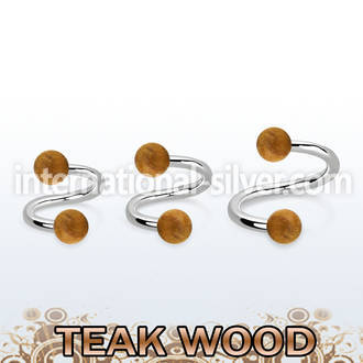 spte5 spirals twisters organic body jewelry eyebrow