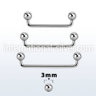 sudb3 surface piercing surgical steel 316l surface piercings