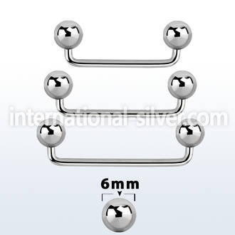 sudb6 surface piercing surgical steel 316l surface piercings