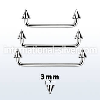 sudcn3 surface piercing surgical steel 316l surface piercings