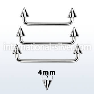 sudcn4 surface piercing surgical steel 316l surface piercings