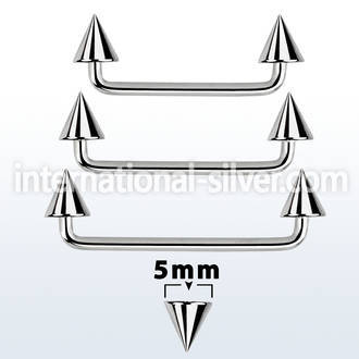 sudcn5 surface piercing surgical steel 316l surface piercings