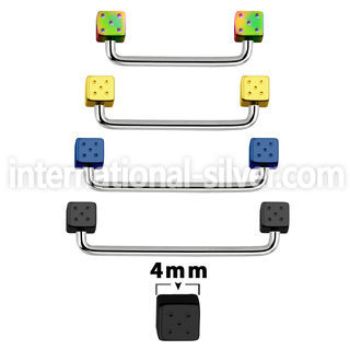 suddt4 surface piercing anodized surgical steel 316l surface piercings