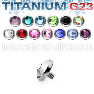 tajf4 dermals titanium g23 implant grade belly button