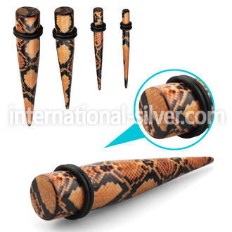 tpabr tapers acrylic body jewelry ear lobe