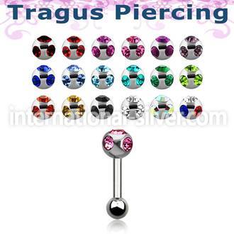 trg9 straight barbells surgical steel 316l tragus