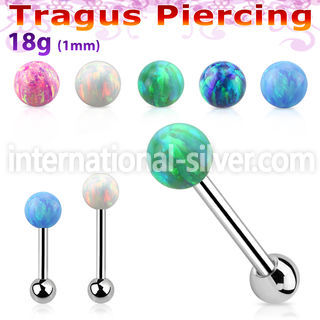 trgop4ss surgical steel barbells tragus piercing