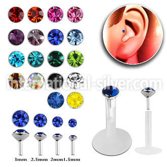 trgs20 labrets lip rings bioflex ptfe tragus