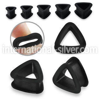 trsim silicone flesh tunnel plug flexible matte