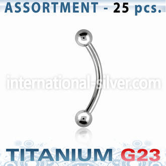 ublk18 micro curved barbells titanium g23 implant grade eyebrow