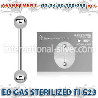 ublk477 straight barbells titanium g23 implant grade tongue