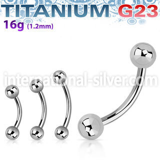 ubneb micro curved barbells titanium g23 implant grade eyebrow