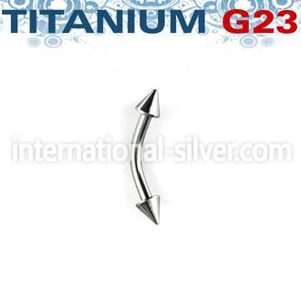 ubnen25 micro curved barbells titanium g23 implant grade eyebrow