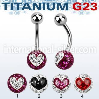 ubnfr8b belly rings titanium g23 implant grade belly button